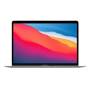 APPLE MACBOOK AIR-13.3 SLV/8C CPU/7C CPU/8GB/256GB- M1 PROCESSOR
