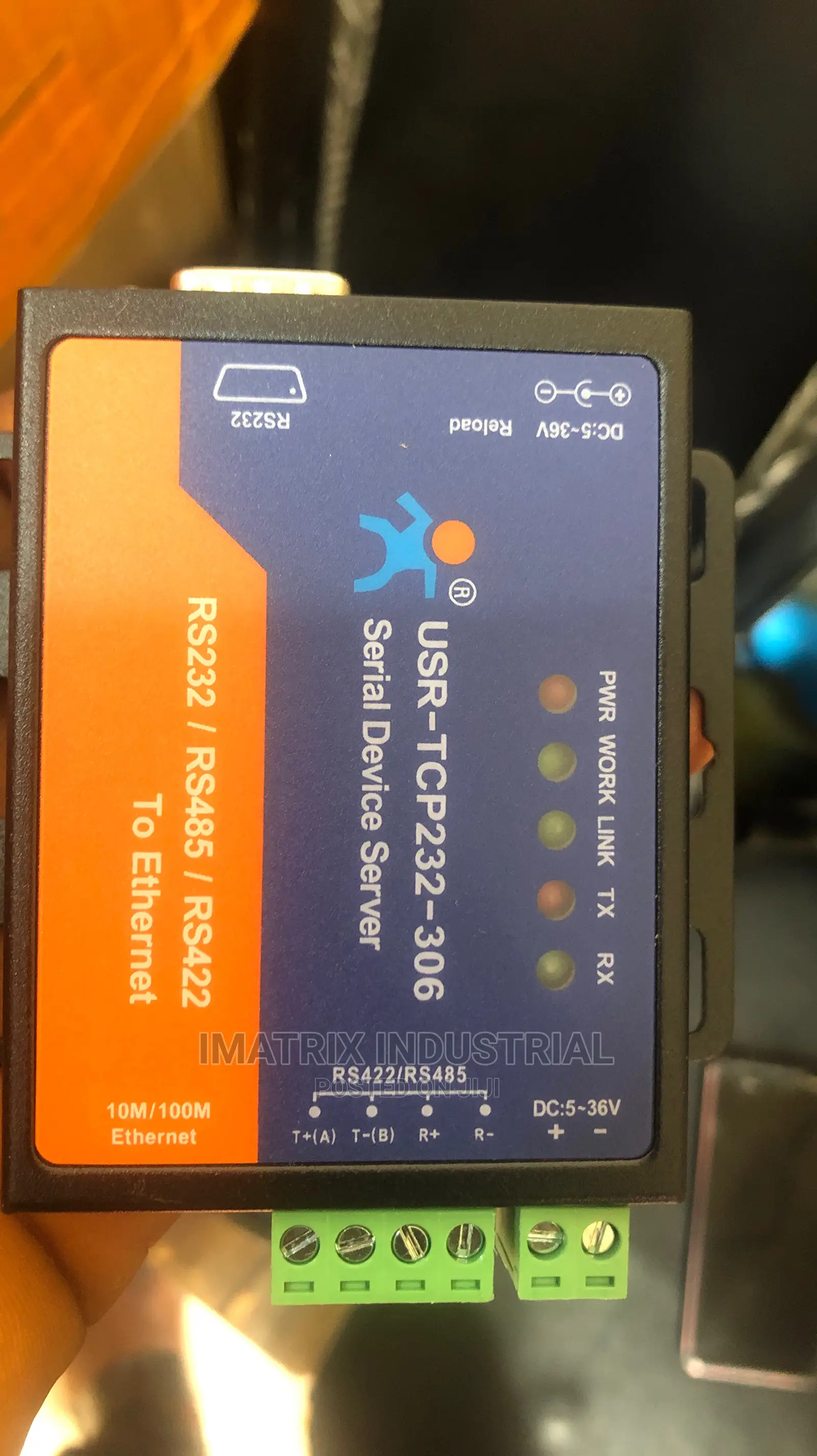 Rs232/Rs485/Rs422 to Ethernet