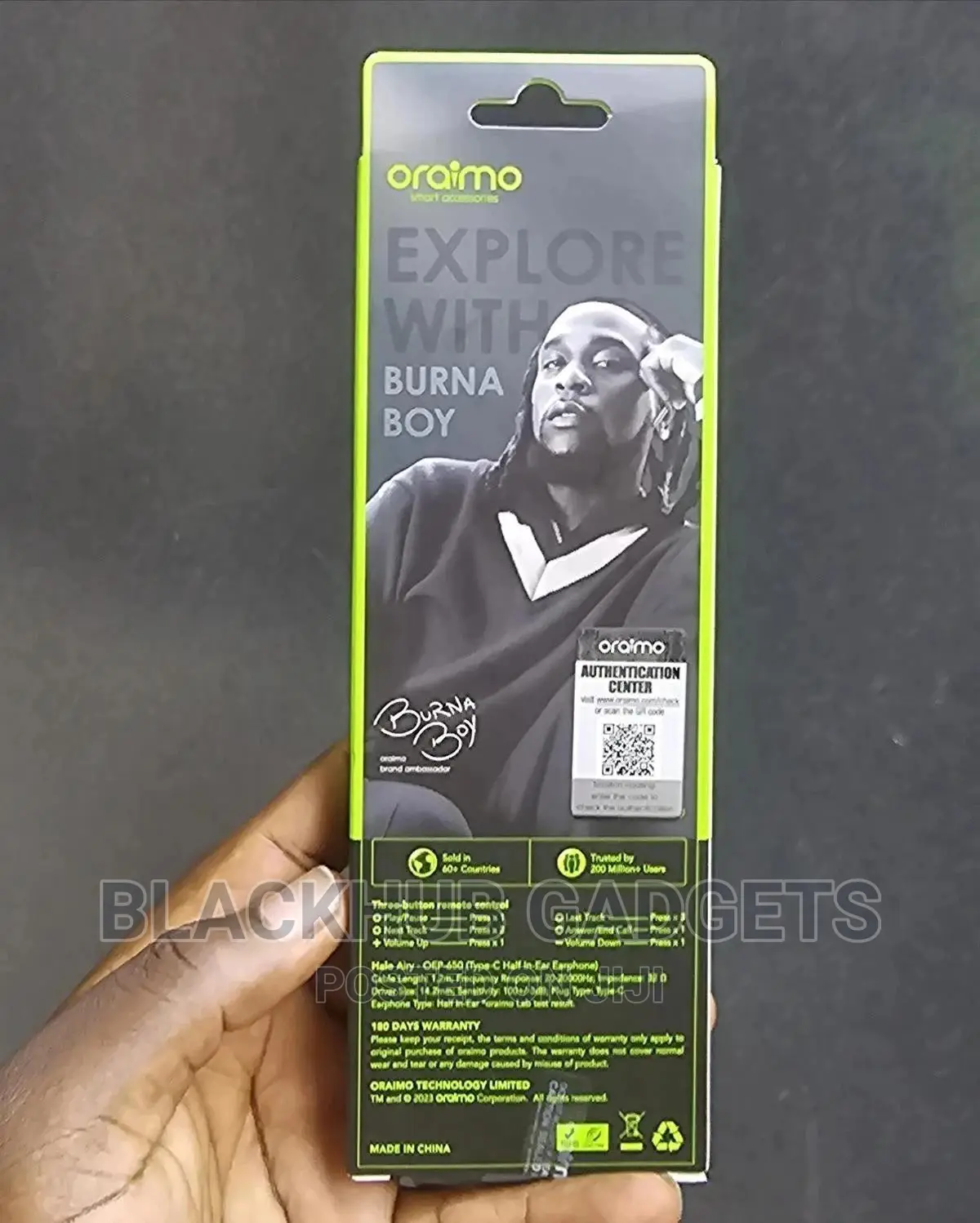 Oraimo Type C Plug Earpiece