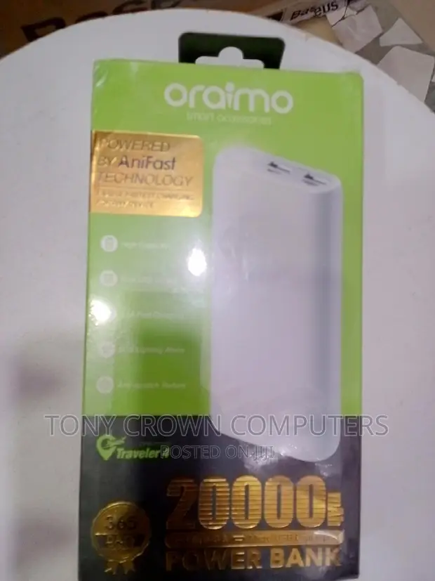 Oraimo Power Bank 20,000mah