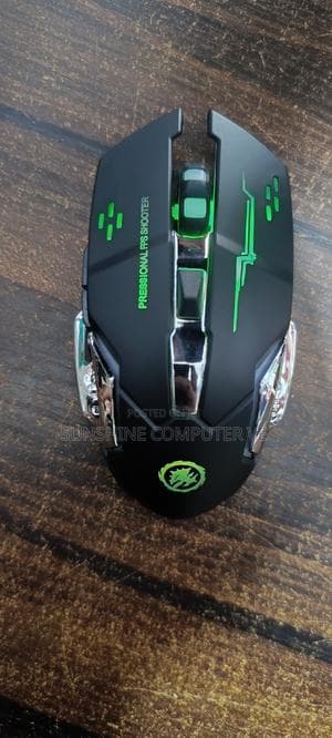 Rechargeable Gaming Mouse Wireless and Bluetooth