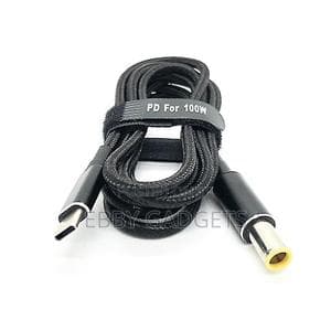 PD 100W Usb-C 18.5-20v to 5.5x2.5 Universal Laptop Cable Sm