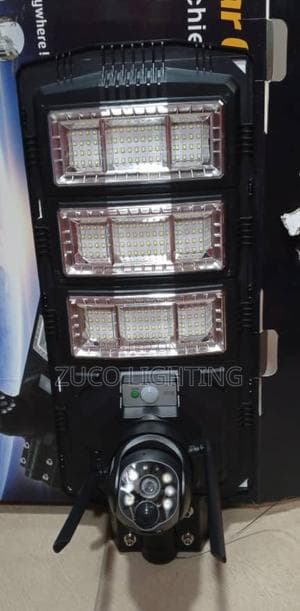 2000w All in One Solar Light With Security CCTV Camera