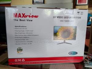 Maxview 20 Inches Vga/Hdmi Monitor