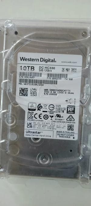 Western Digital 3.5 Inches 10TB SAS Drive