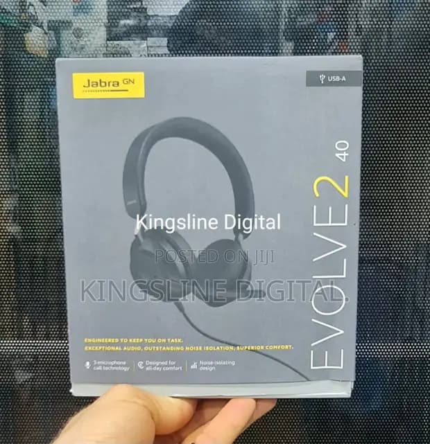 Jabra Evolve2 40 Stereo Wired Headset