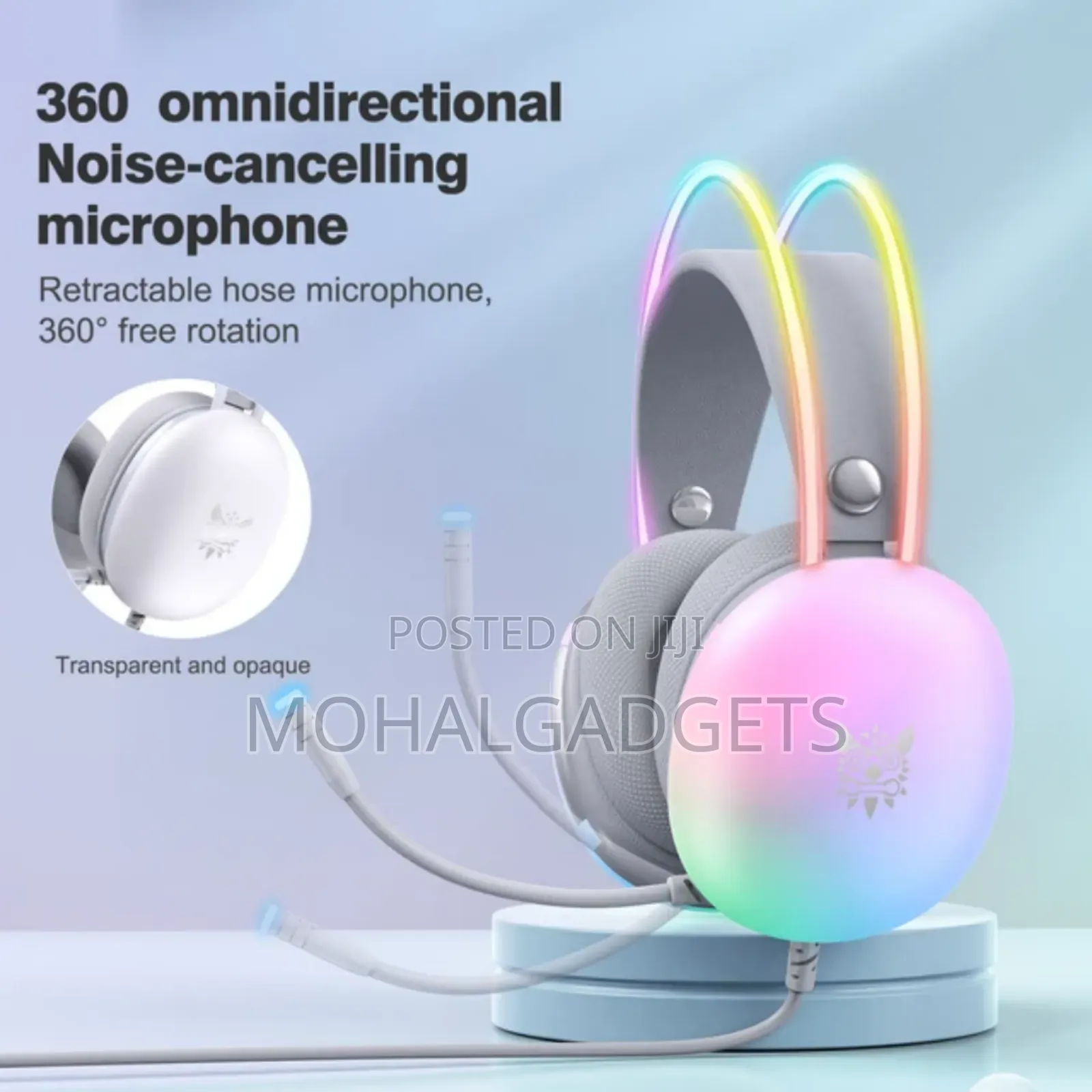 Onikuma X25 Professional Gaming Headset (Anc Microphone)