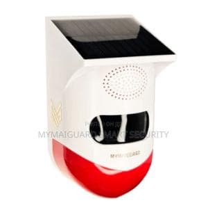 Solar-Powered Outdoor Motion Sensor Alarm