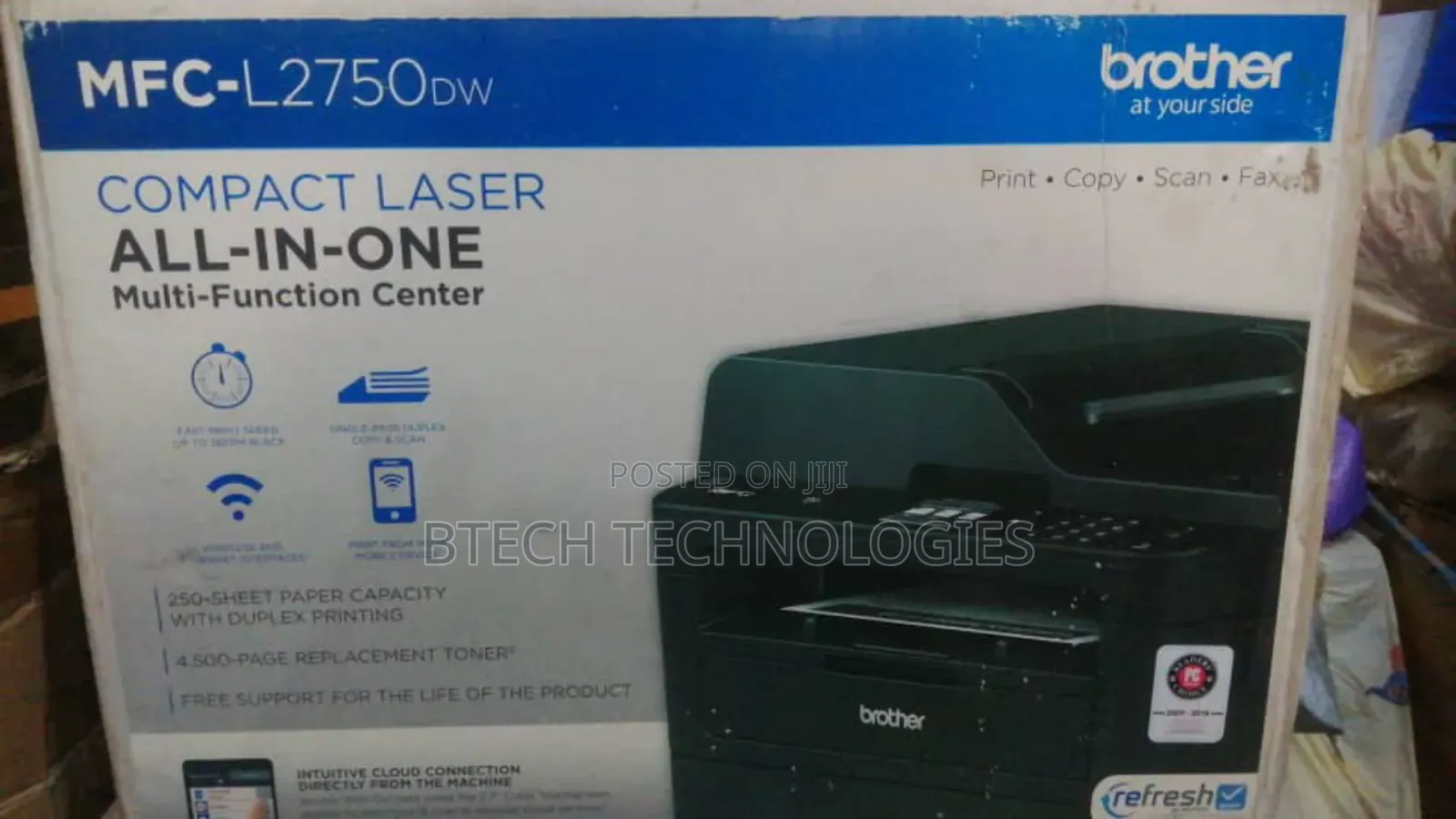 Brother MFC-L2750dw Laser All-in-One Multi-Function Printer