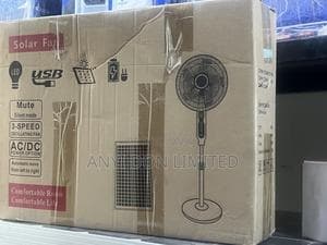 Solar Ac/Dc Standing Fan