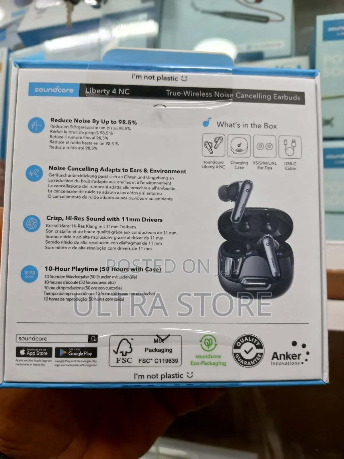 Anker Soundcore Liberty 4 Nc Wireless Earbuds