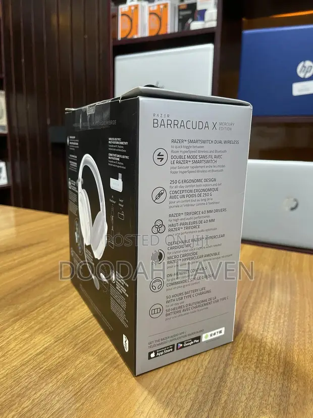 Razer Barracuda X Wireless Headset (Mercury Edition)