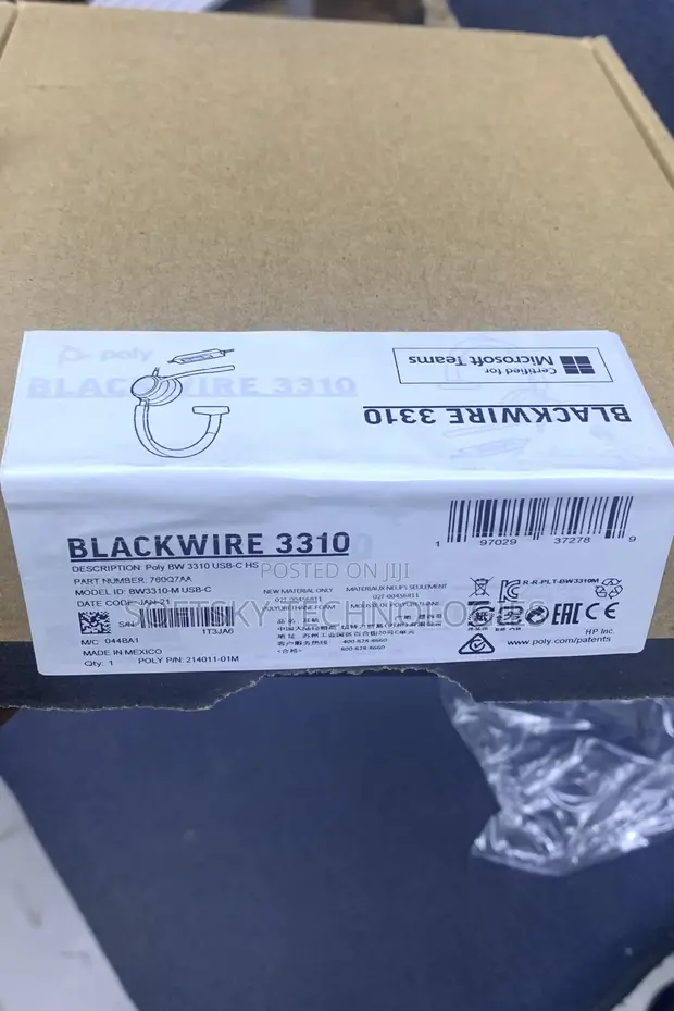 Plantronics Blackwire 3310 Usb-C Headset