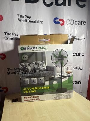 Pay Small Small Smartvolt Rechargeable Fan On Cdcare.App