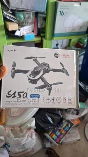 S150 Brushless Drone Hd 2 Batteries