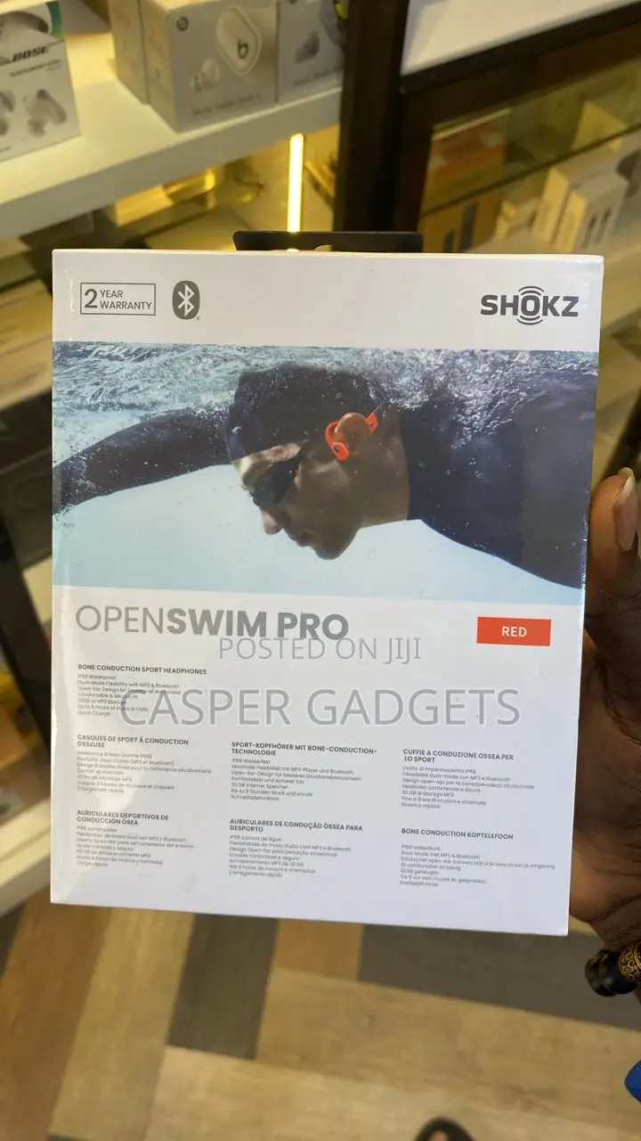 Shokz Openswim Pro Red