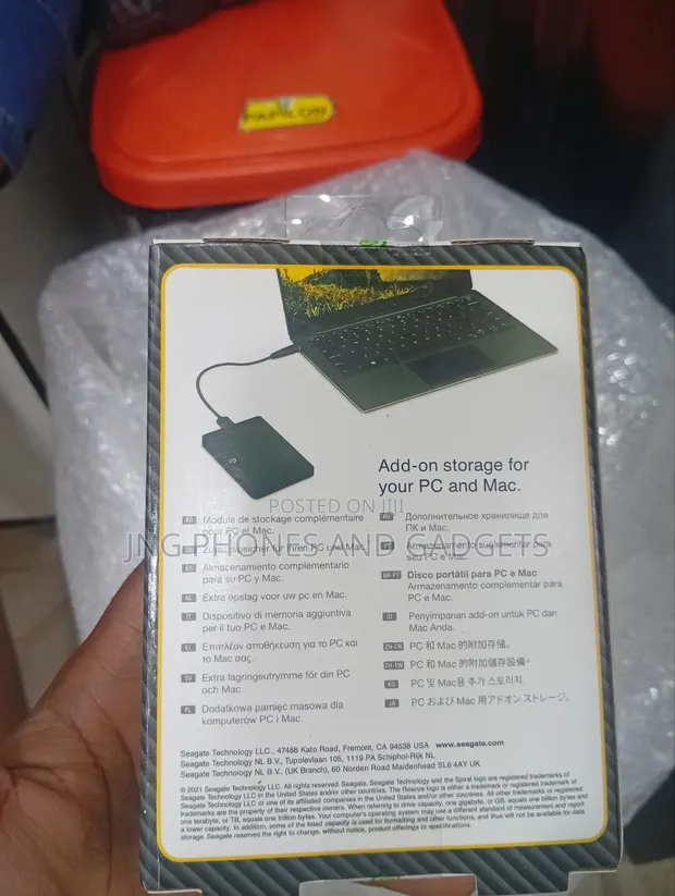 HHD 1tb Hard Drive Portable for Laptop and Macbook