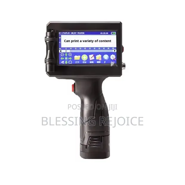 Portable Handheld Inkjet Printer Coding Expire Date Qrcode Bactch No