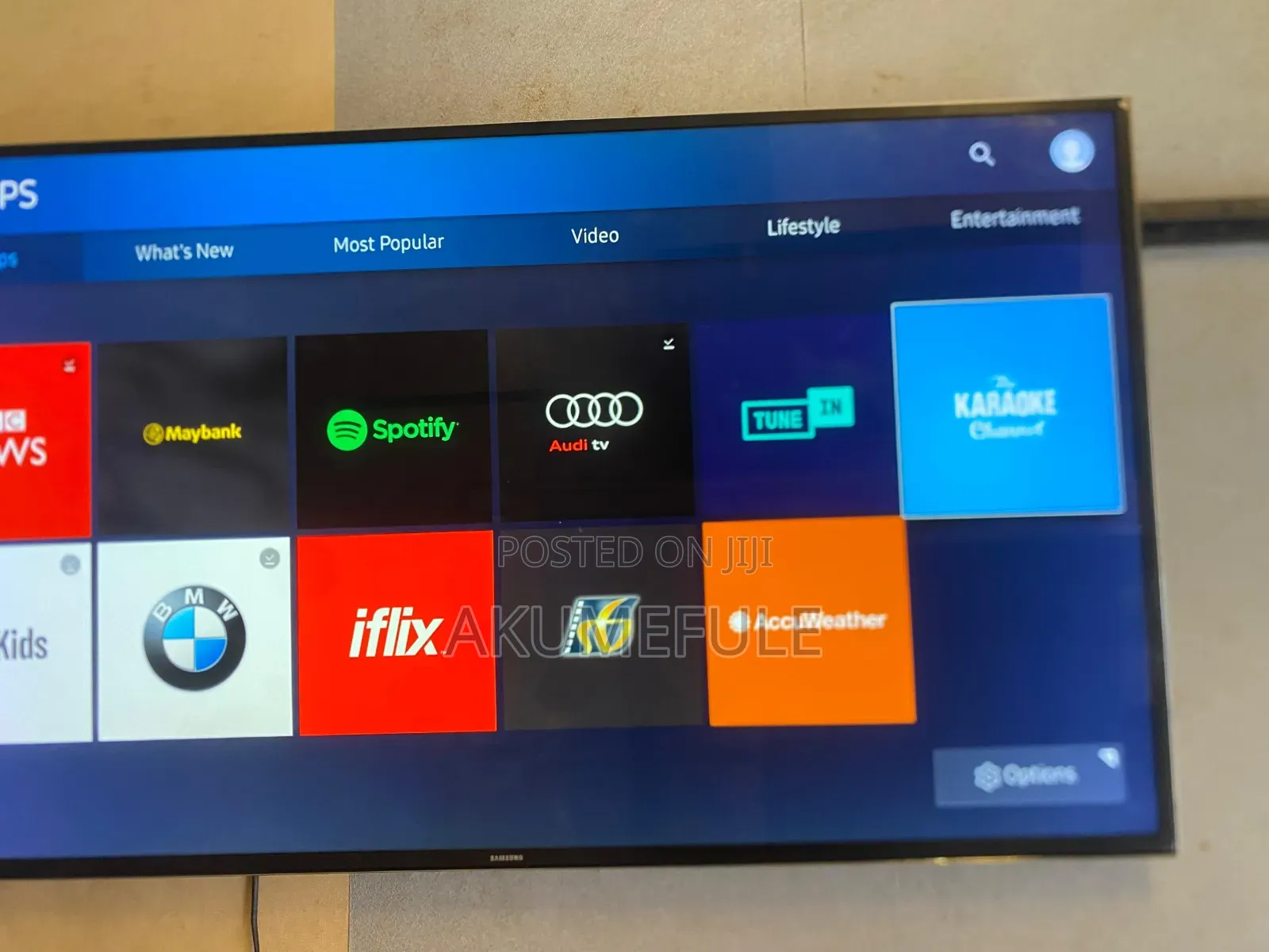 Samsung Smart Tv 55 Inches Display 2023 Model With Free Netflix Acc