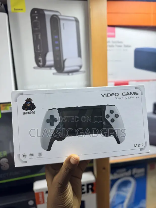 M25 Retro Handheld Video Game Console With 3000mah Battery 64g Tf Card