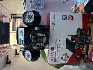 Ultra Hd Triple Lenses Solar Powered Camera