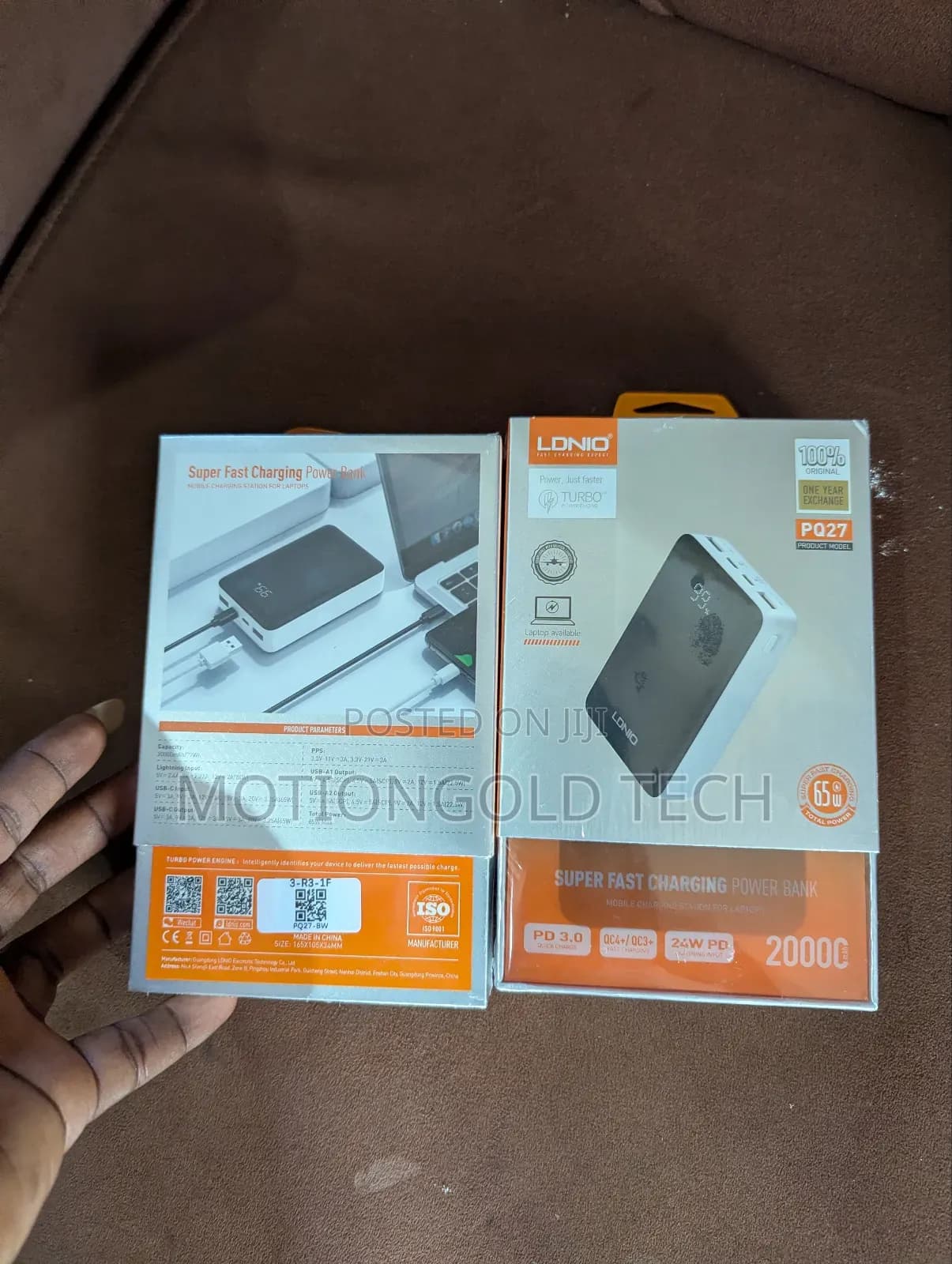 Ldnio 20000mah 65w Powerbank