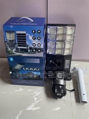 3eye Al Solar Street Lights With Cameras