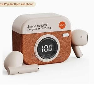 Portable Retro Camera Design TWS Bluetooth Headphones Noise Reduction