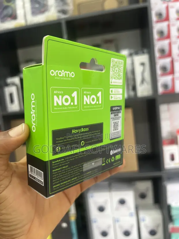 Oraimo Spacebuds Lite Wireless Headphones | Goddafi Stores