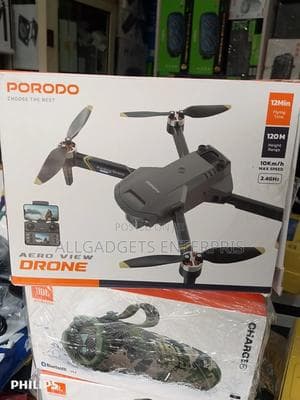 Porodo Aero View Drone – Foldable Quadcopter