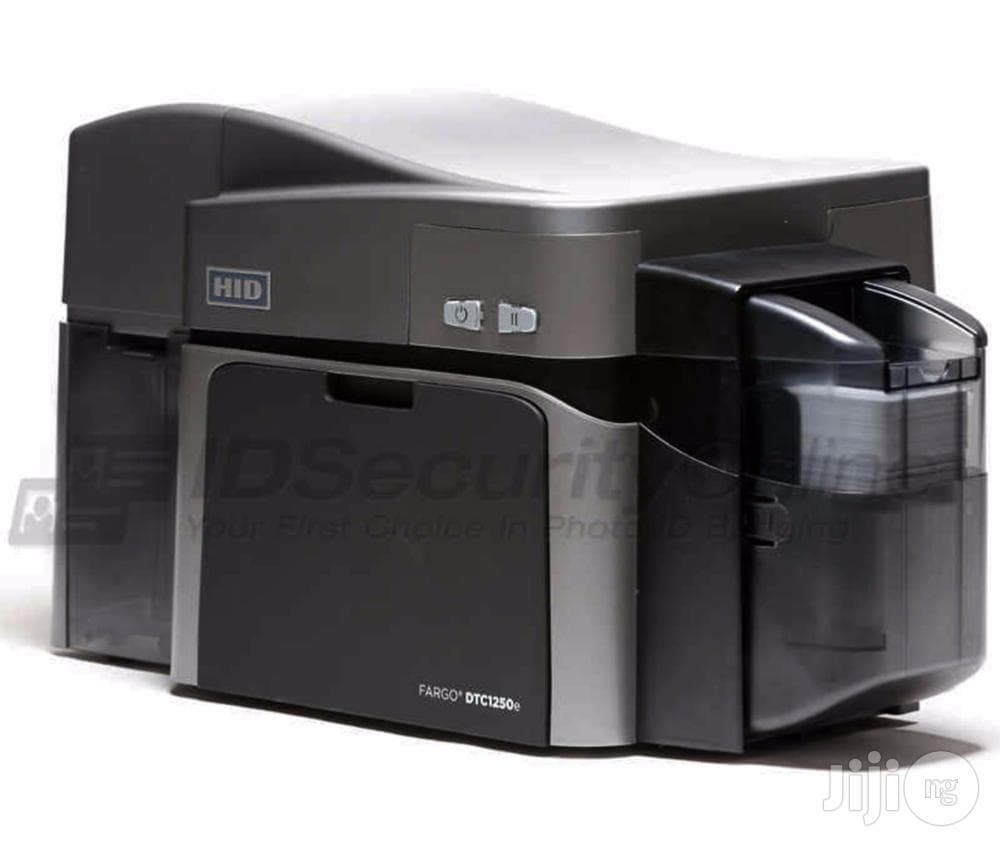 Brand New Fargo Dtc1250e Dual Sided ID Card Printer