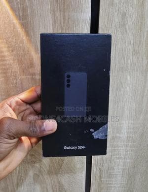 New Samsung Galaxy S24 Plus 256 GB Black