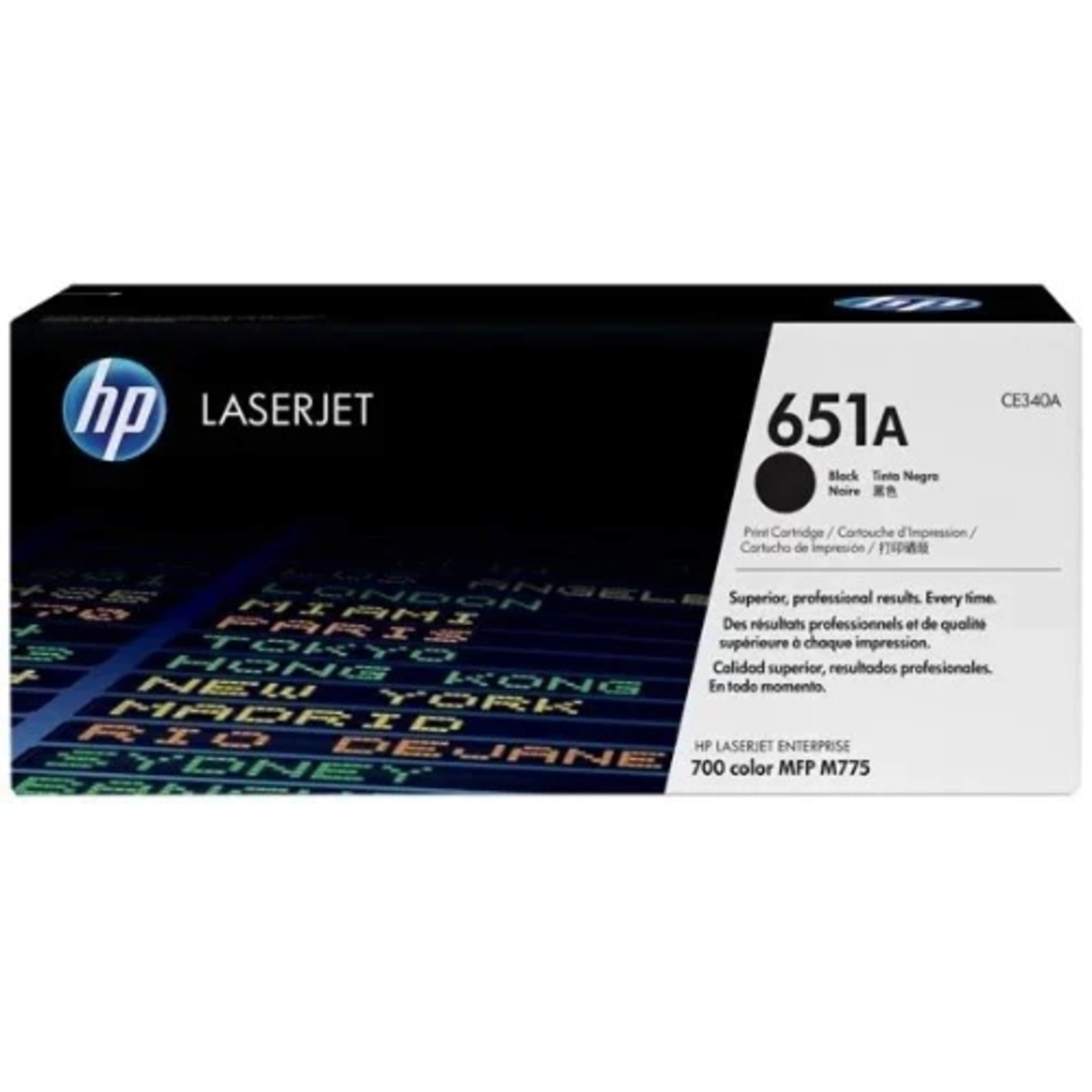 HP Laserjet Toner Cartridge - Black -651a