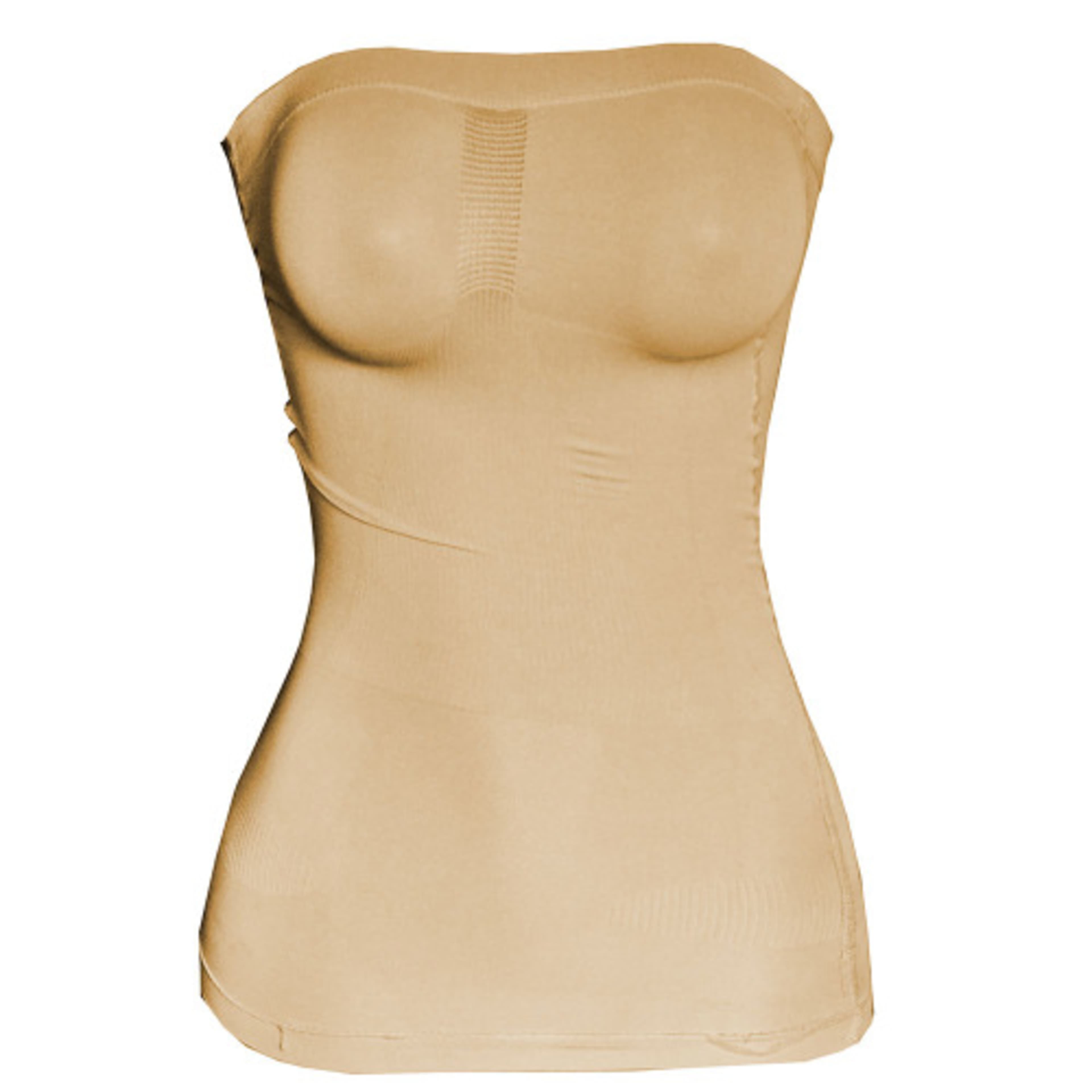 Slim Body Tube Shapewear Dress As Seen On Tv - Beige...